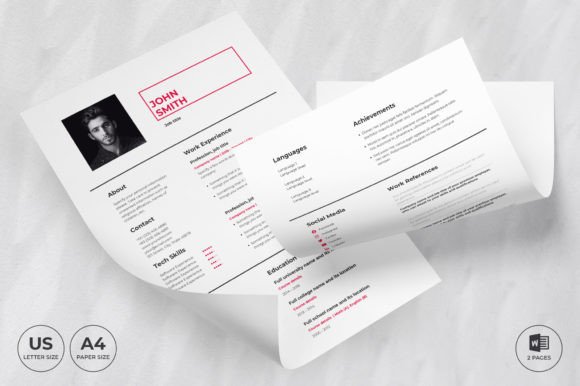 Art Director Resume Template CV: Get Noticed