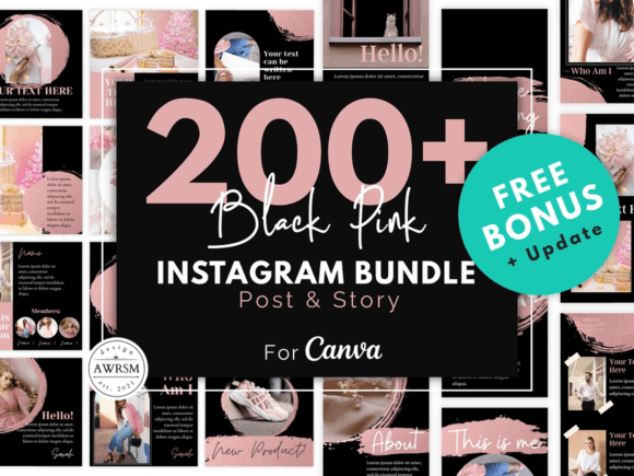Black Pink Instagram Boost Bundle: Elevate Your Visual Strategy