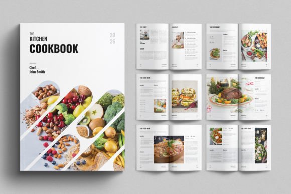Cookbook Template Recipe Book Design: A Modern Layout Guide