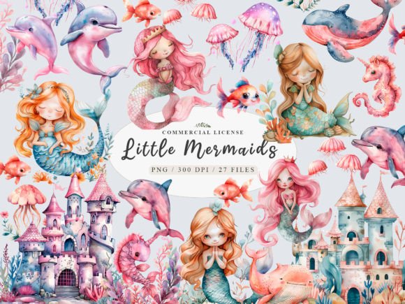 Little Mermaid Png: Unlocking Creative Potential with Cute Mermaid Clipart