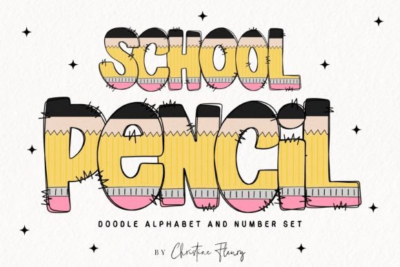 Pencil Doodle Alphabet School PNG: A Creative's Guide