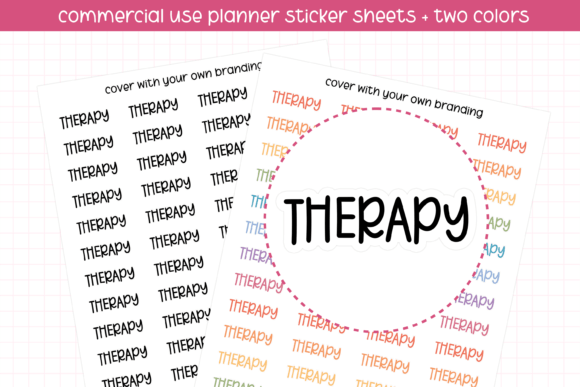 Therapy Planner Stickers: A Designer's Guide to Mindful Planning